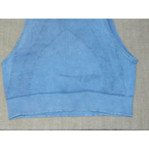 Soul Cycle x Nux Active Sports Bra Size Small Blue  Crop Tank Top - Picture 4 of 9